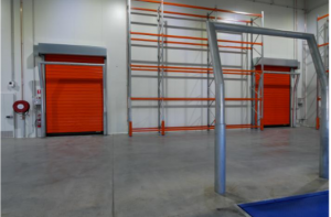 high speed door jakarta, instalasi high speed door, high speed door murah